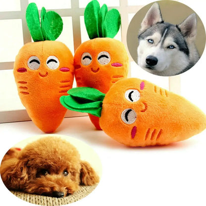 FunTime Carrot Dog Toy